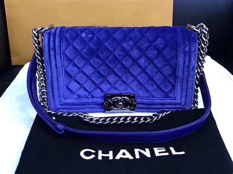 blue fluffy chanel bag|royal blue chanel bag.